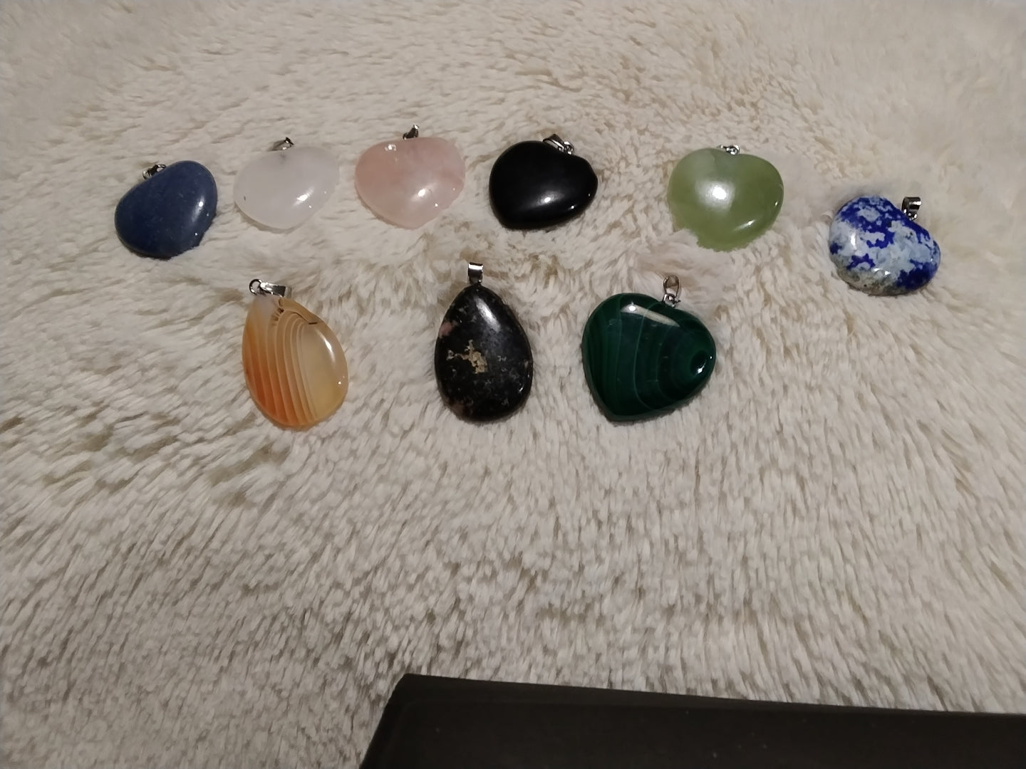 Pendentif coeur ou goutte