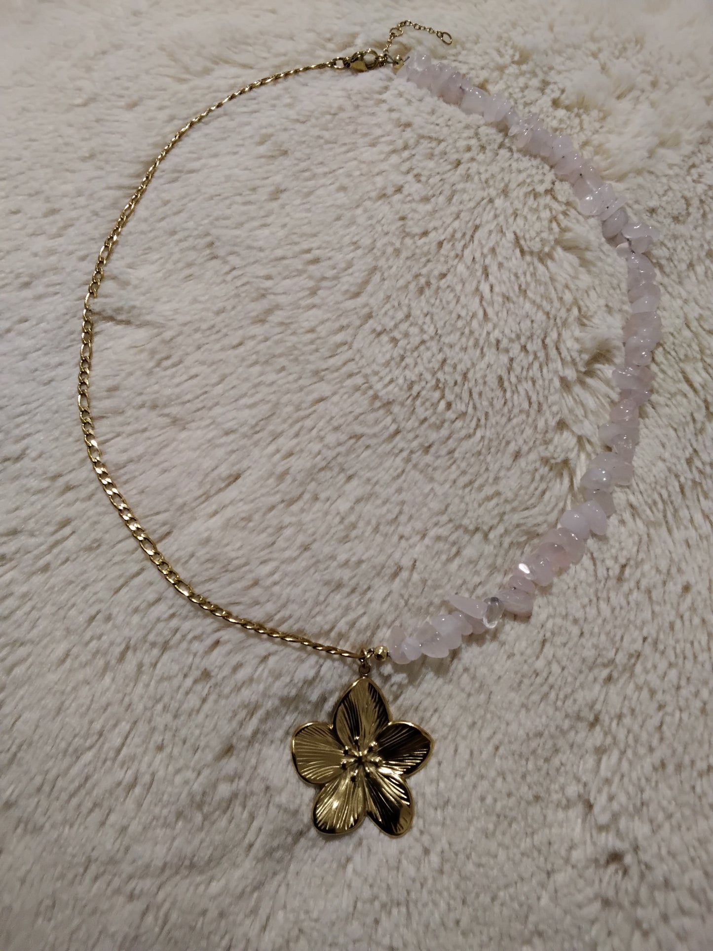 Collier Fleur féminine