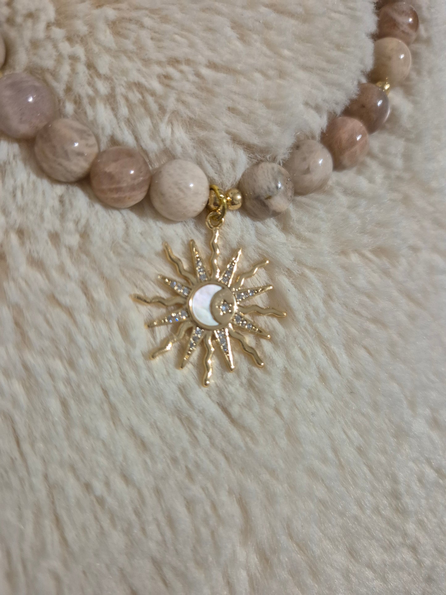 Soleil lunaire Bijoux de portable