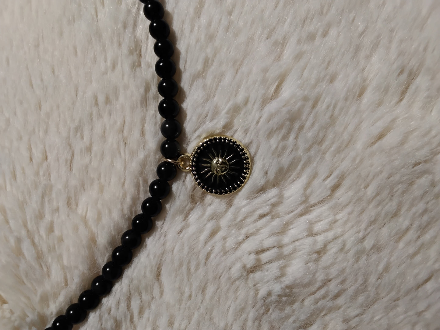 Collier douceur noire