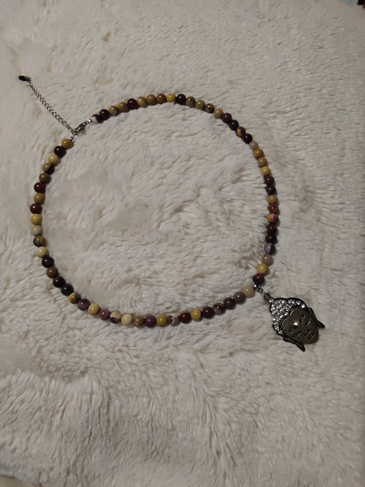 Bouddha des Terres Dorées Collier