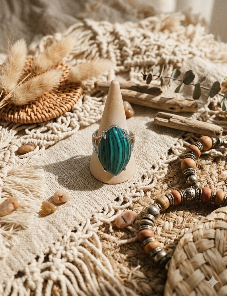 Bague pierres naturelles