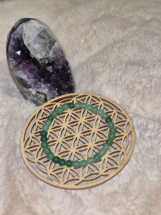 Harmonie  bracelet en aventurine naturelle