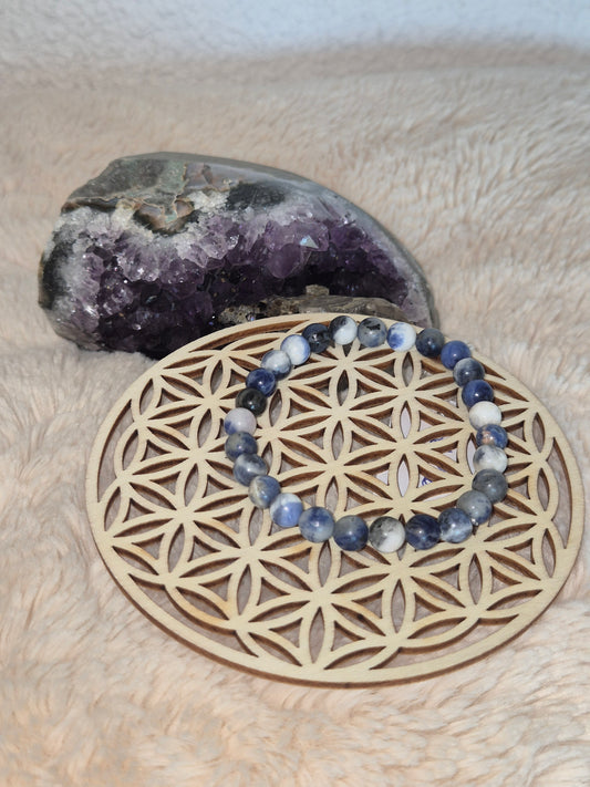 Harmonie et Clarté Bracelet en Sodalite