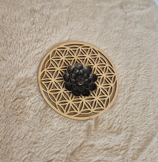 Porte-encens Fleur de Lotus – Élégance et Sérénité