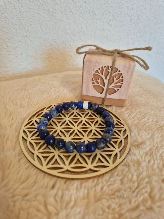 Clarté royale bracelet lapis lazuli