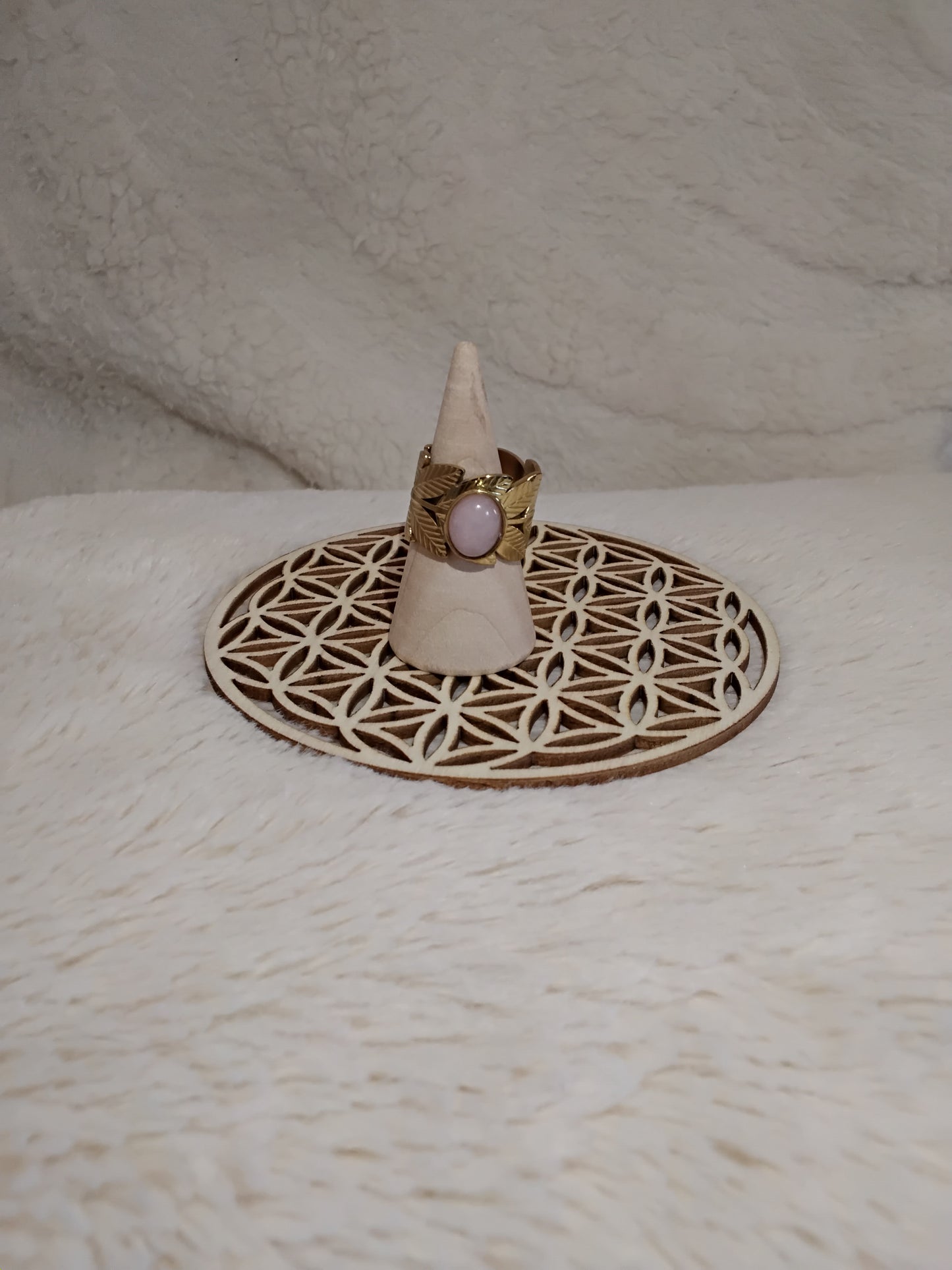 Feuille de Tendresse bague