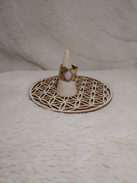 Feuille de Tendresse bague