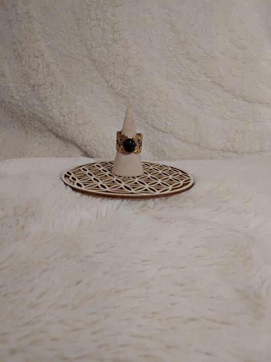 Feuille Mystique bague