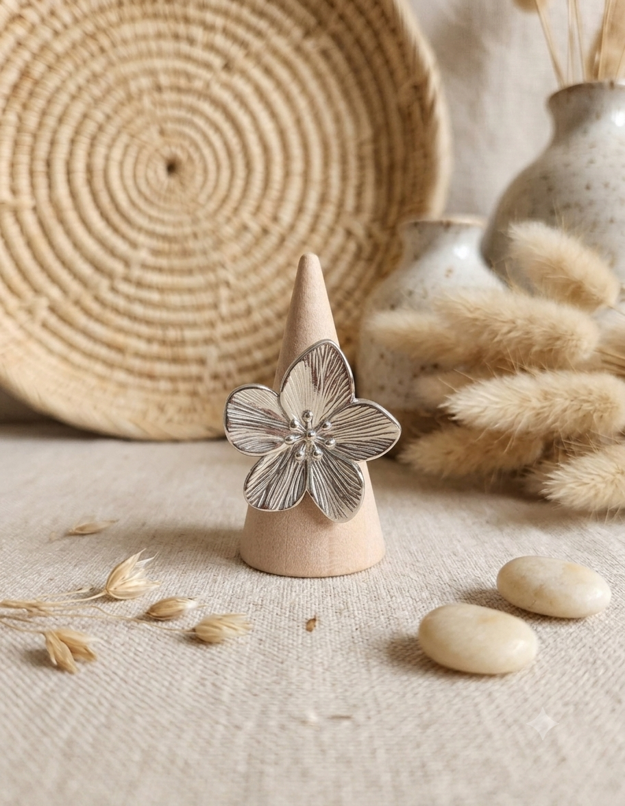 Bague fleur