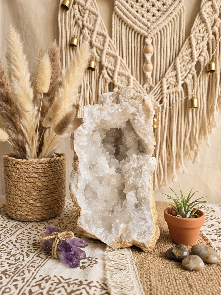 Géode de quartz