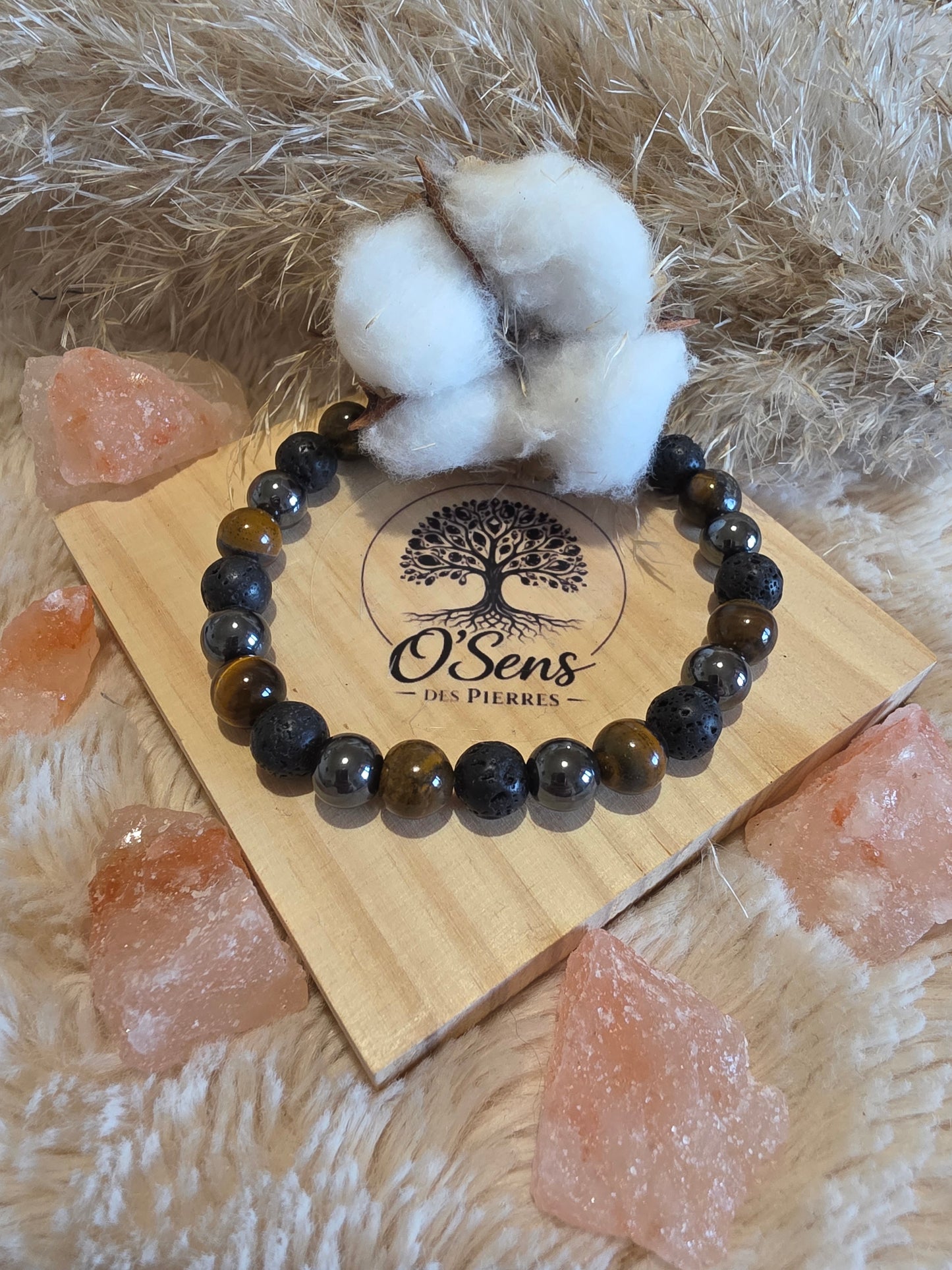 Bracelet Masculin Équilibre & Force Intérieure