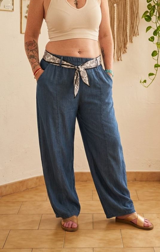 Pantalon Lyocell Denim