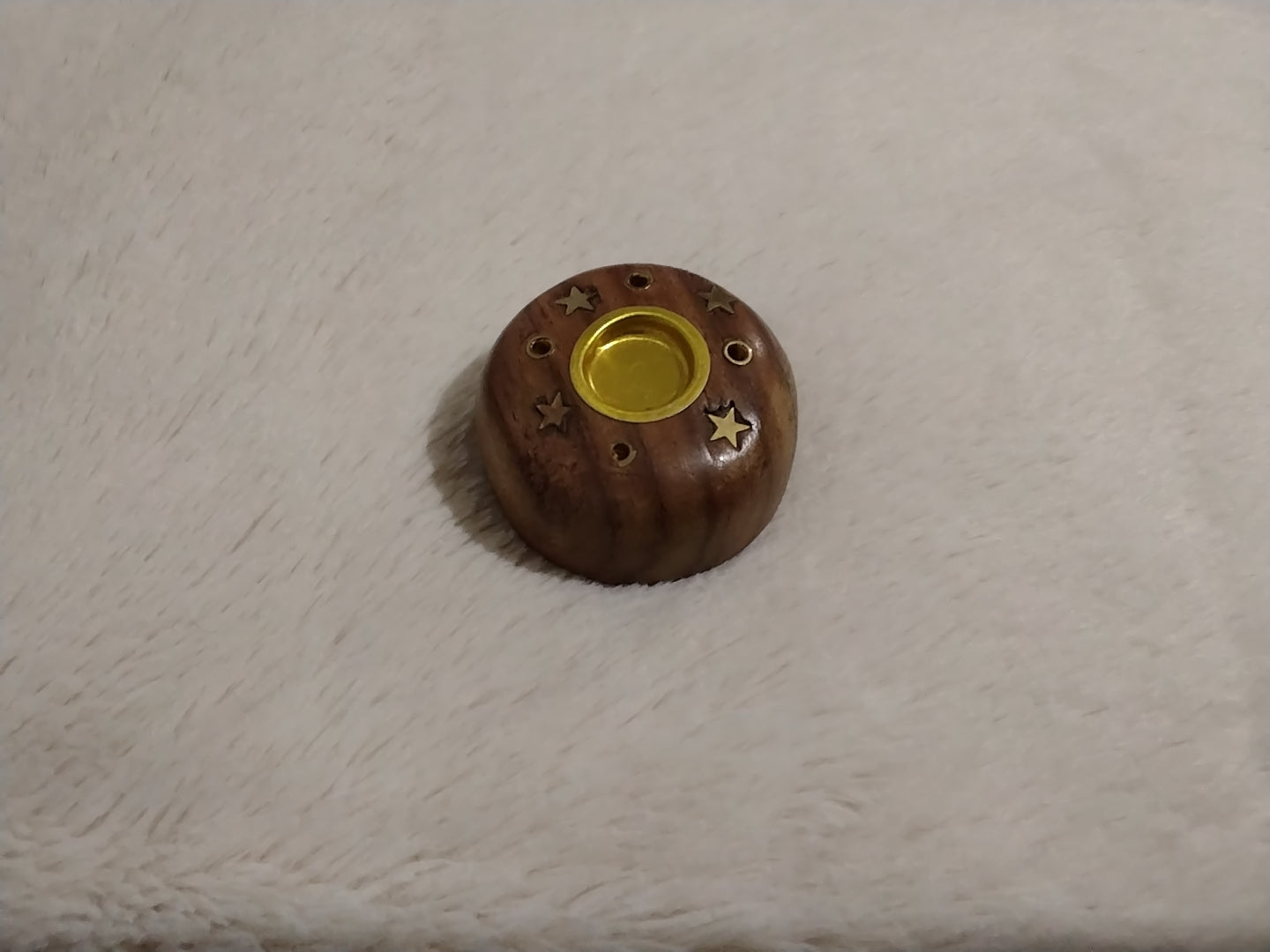 Porte encens cône et bâtonnet étoiles