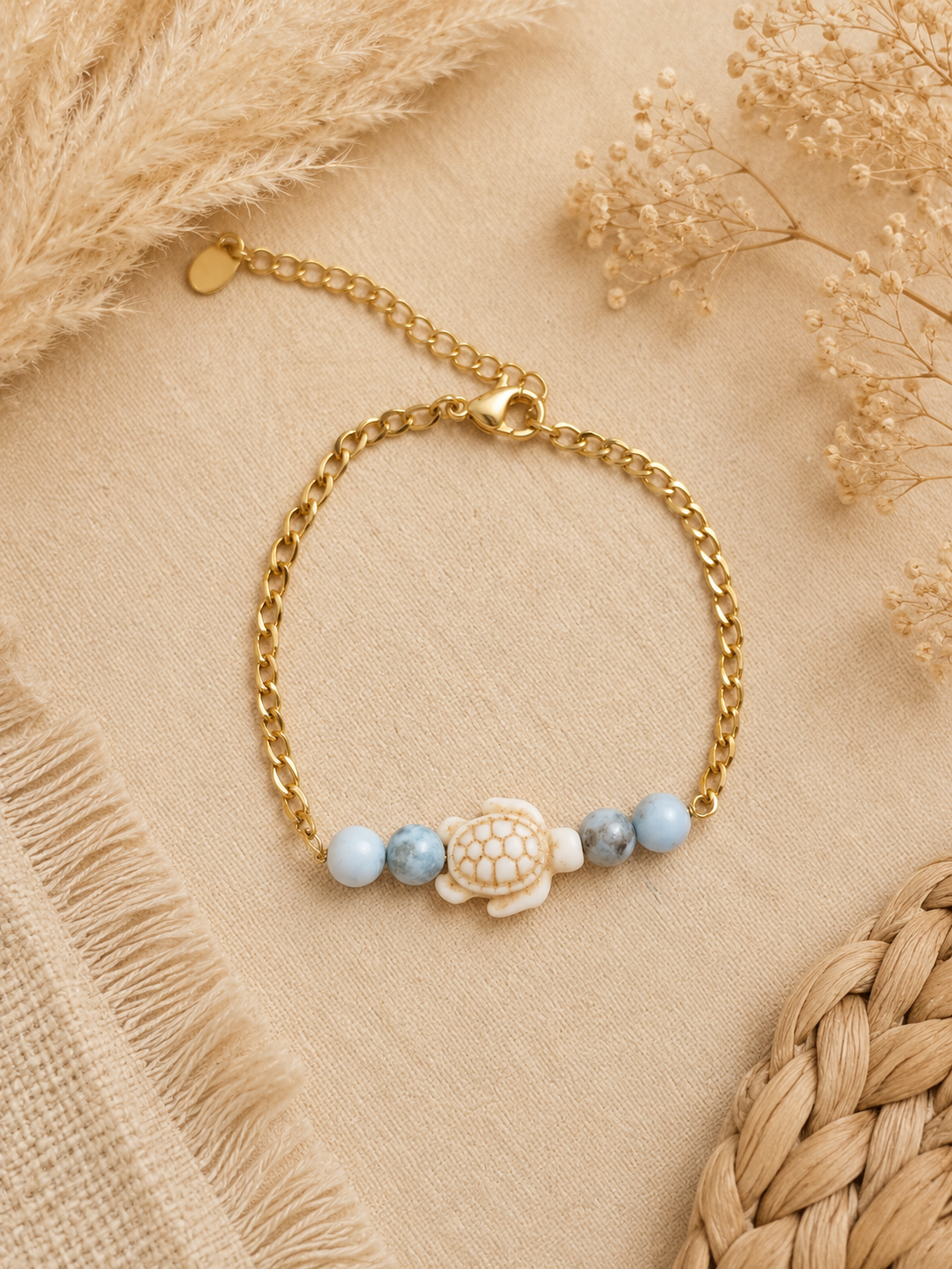Bracelet Tortue Larimar