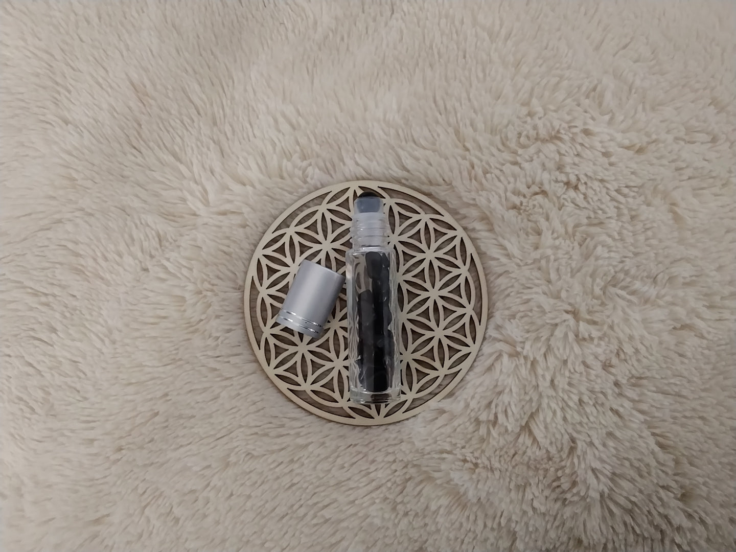 Roll-on vide Obsidienne – Énergie de Protection et d’Ancrage