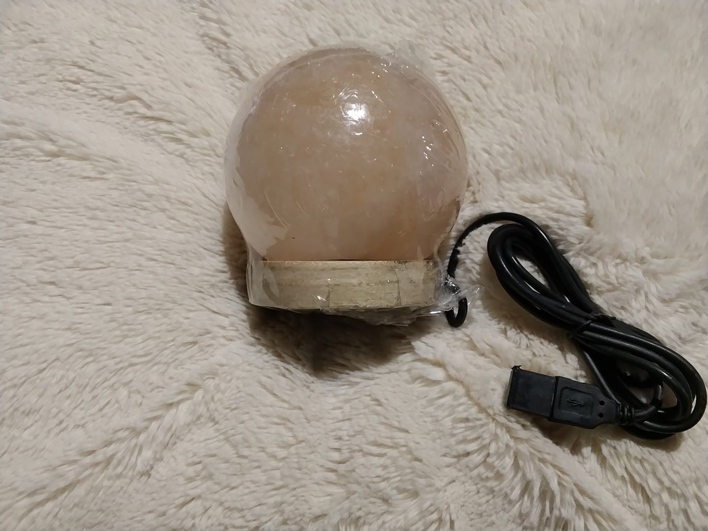 Lampe sel d'Hymalaya sphere