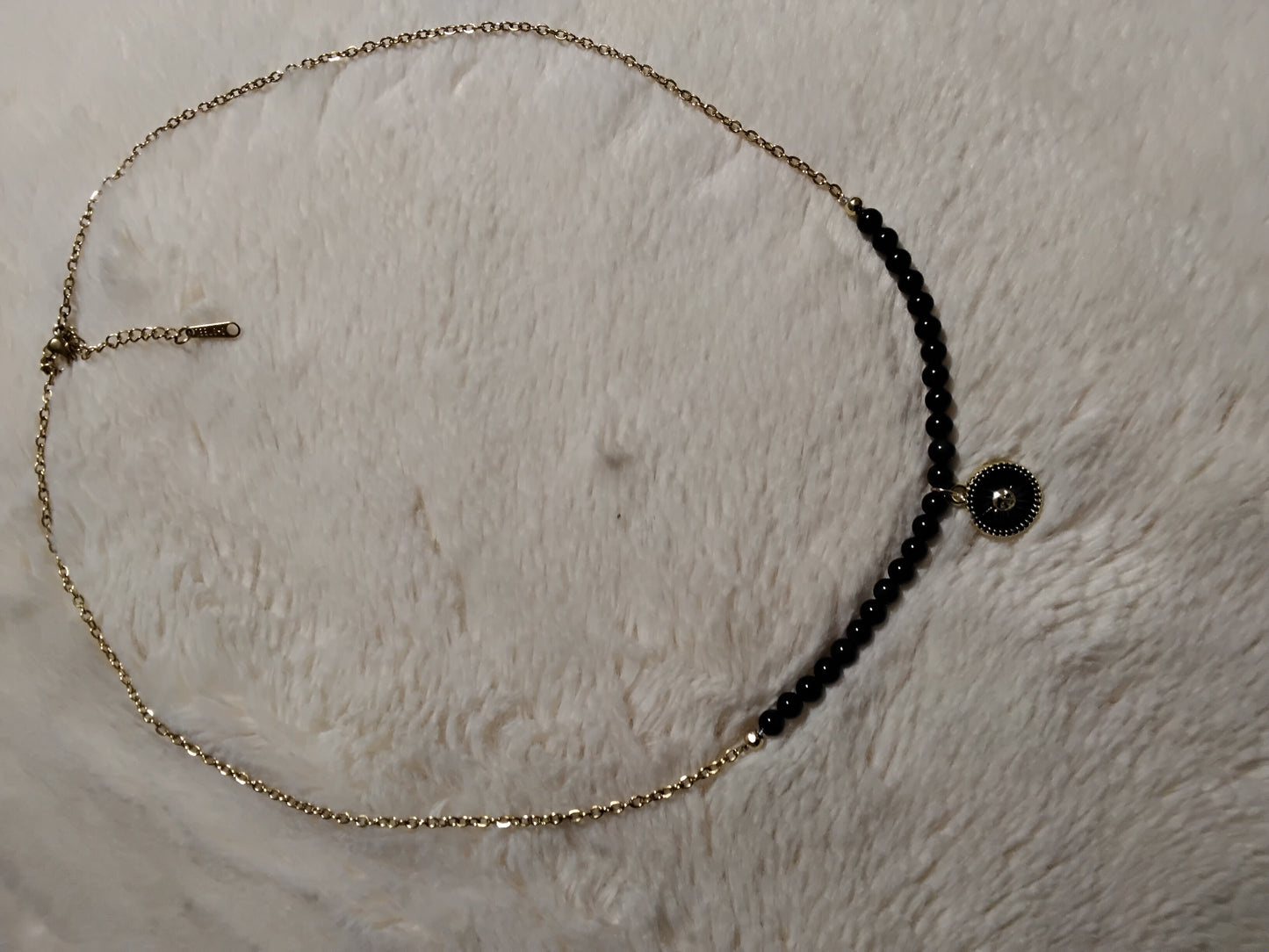 Collier douceur noire