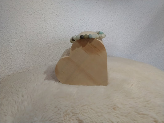 Lagune Intemporelle bracelet amazonite mat