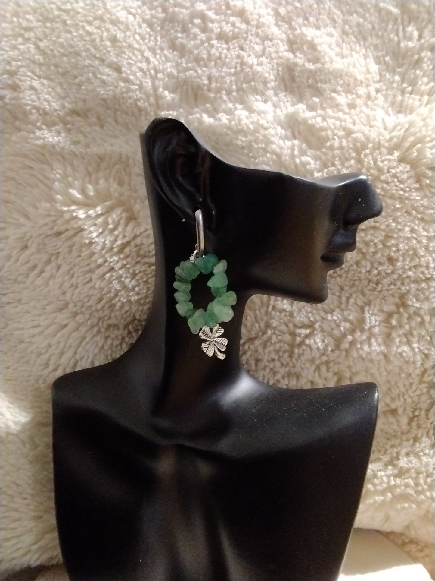 Boucles d’oreilles trefles