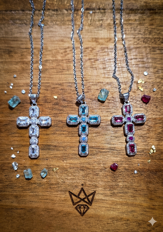 Collier croix au choix