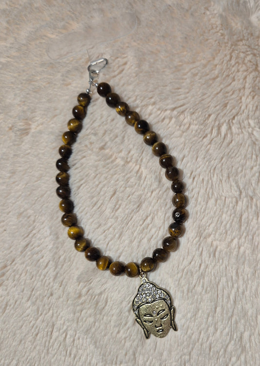 Protection et sagesse Bijoux de portable oeil du tigre