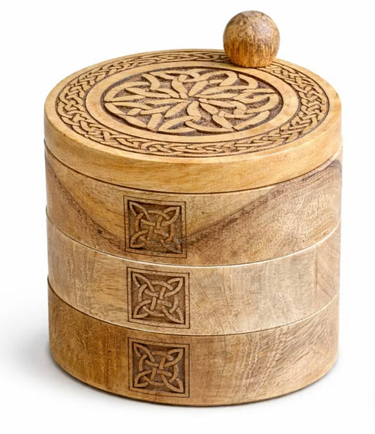 Boîte a bijoux ronde (pré commande)