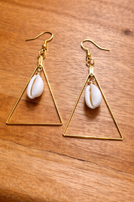 Boucles d'oreilles triangle