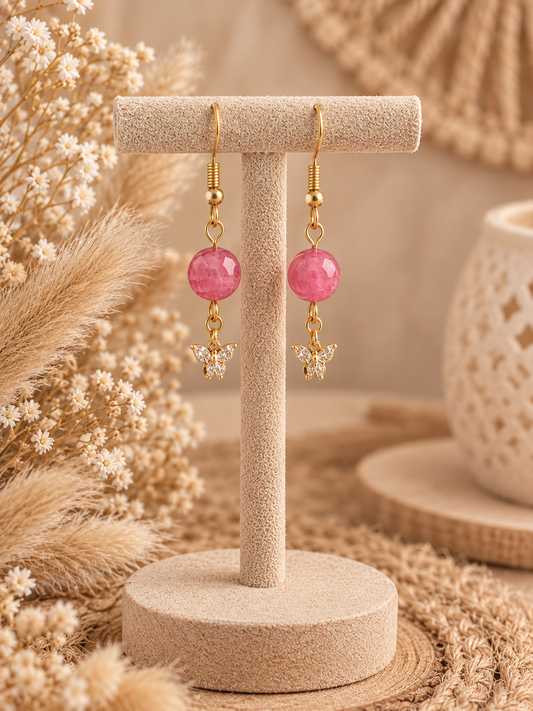 Boucles d’oreilles papillon