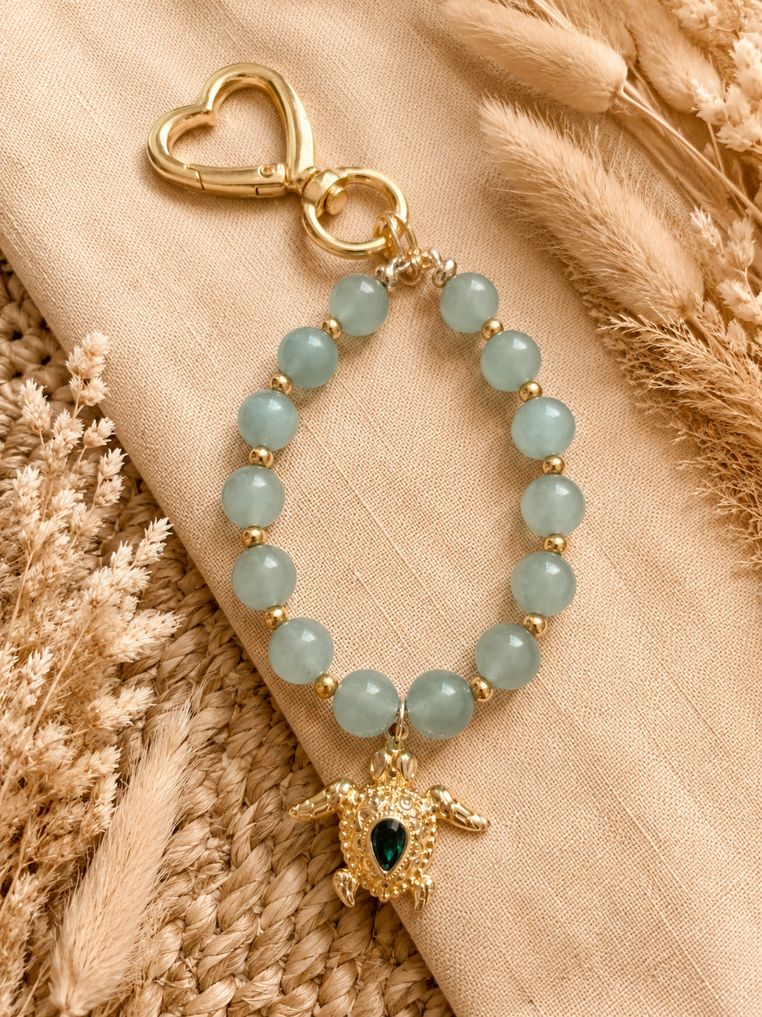 Porte clés aventurine