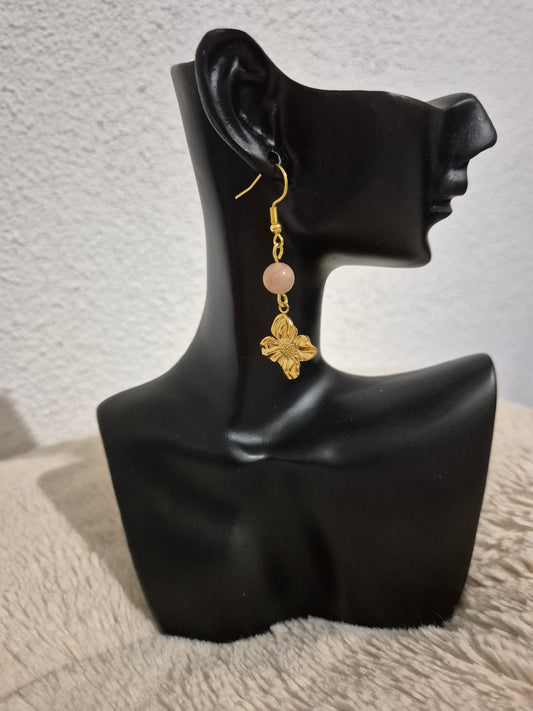 Fleur de Soleil – Boucles d’oreilles