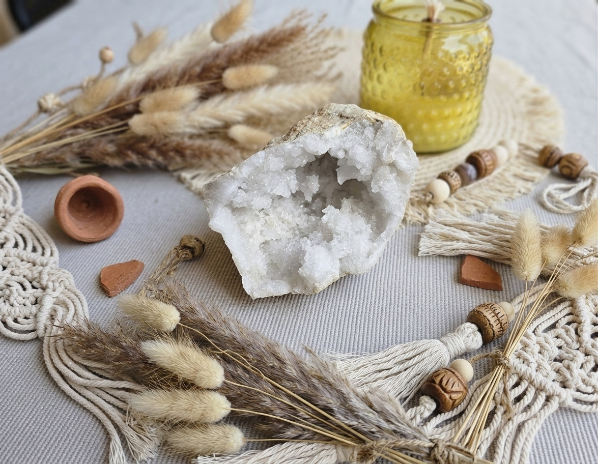 Géode de quartz