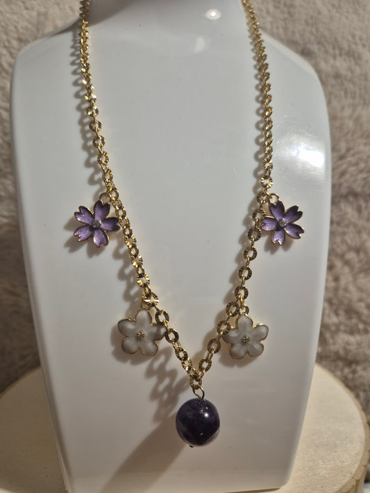 Collier douceur d’améthyste