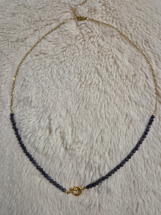 Collier Océan de saphir