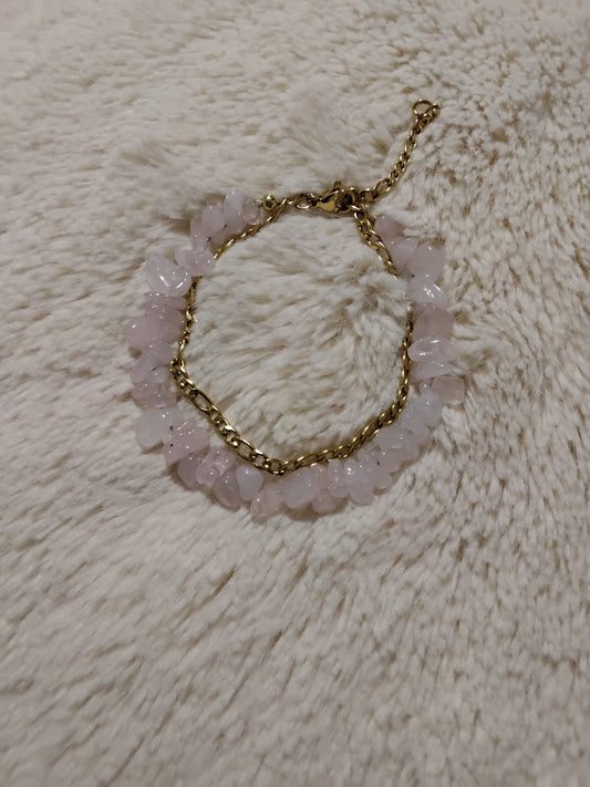 Bracelet fleur féminine