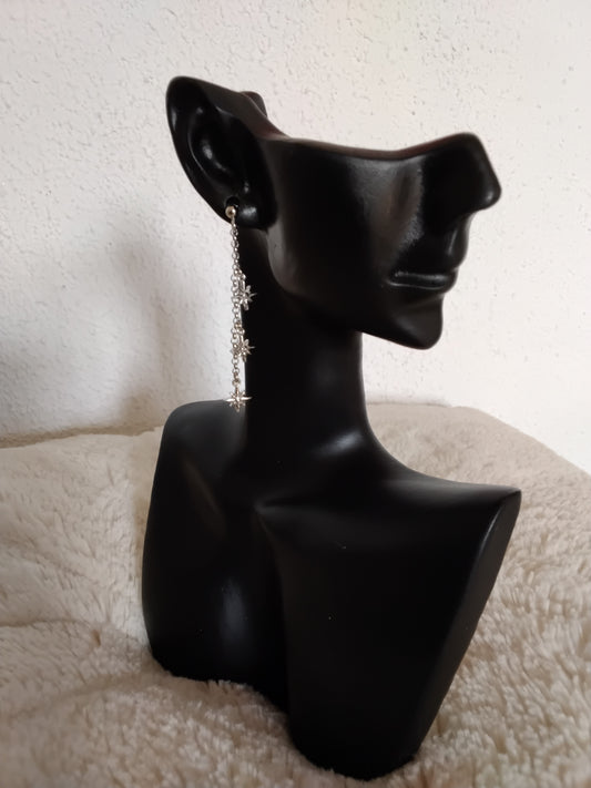 Boucles d'oreilles pluie d’étoiles