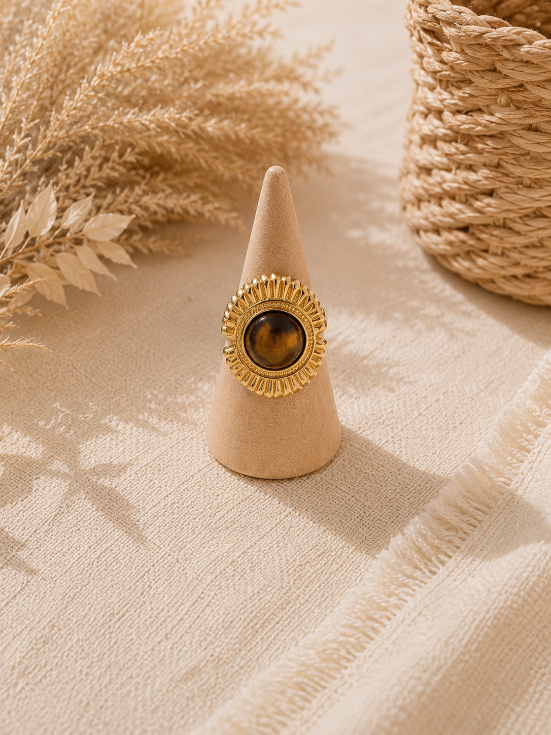 Bague oeil du tigre